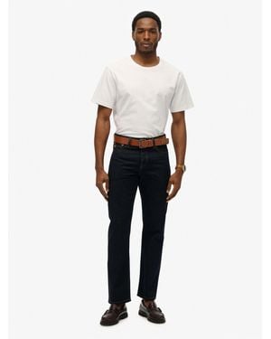 Superdry Denim Merchant Straight Jeans - White