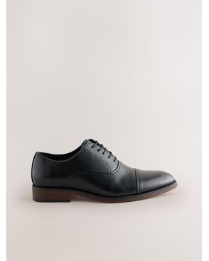 Next Oxford Toecap Shoes - Schwarz