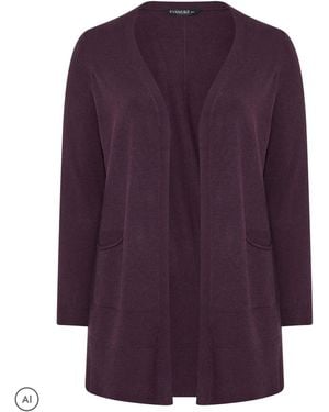 Evans Premium Cardigan - Purple