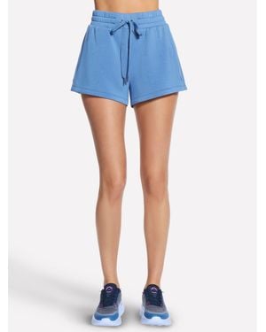 Skechers Skechluxe Elevate 5 Inch Slip-In Shorts - Blue
