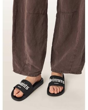 AllSaints Saint Sliders - Brown