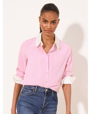 Lipsy Poplin Shirt - Pink