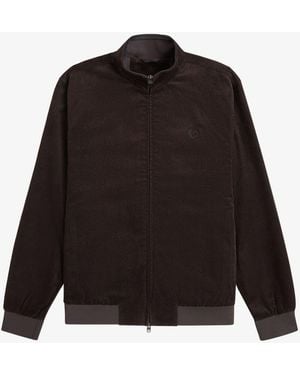 Fred Perry Cord Brentham Jacket - Black
