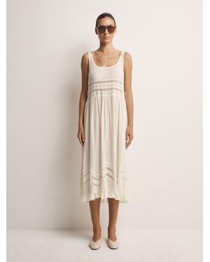 Free People Lace Slip Dress - Natur