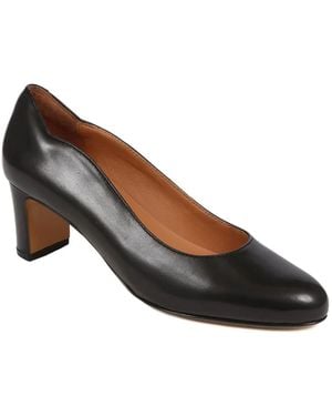 Jones Bootmaker Regular Fit Zoey Leather Court Shoes - Brown