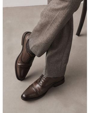 Next Oxford Toecap Shoes - Brown