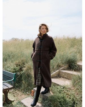 Nobody's Child Nobodys Child Chocolate Borg Coat - Green