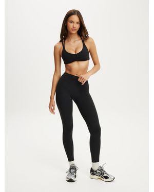 Cotton On Cotton On Ultra Soft Contour Full Length Tights - Black