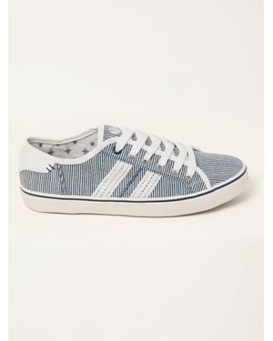FatFace Fatface Lola Canvas Sneaker - Blue