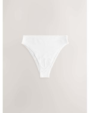 Self Brazilian Knickers - White