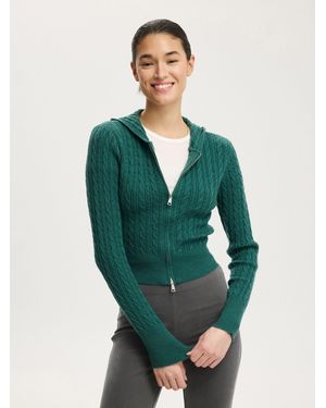 Cotton On Everfine Double Zip Up Hoodie - Green