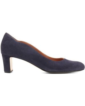 Jones Bootmaker Regular Fit Zoey Leather Court Shoes - Blue