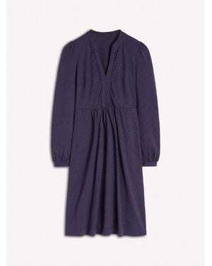Boden Naomi Long Sleeve Dress - Blue