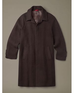 aubi Dawes Overcoat - Brown