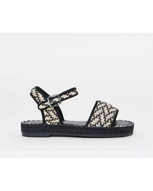 Simply Be Wide Fit Flatform Barely There Espadrille Sandals - White