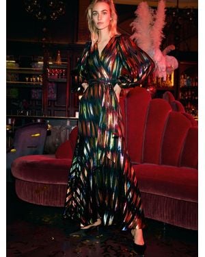 Phase Eight Ellia Schimmerndes Kleid - Rot