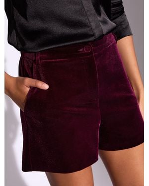 Lipsy Tailored Shorts - Purple