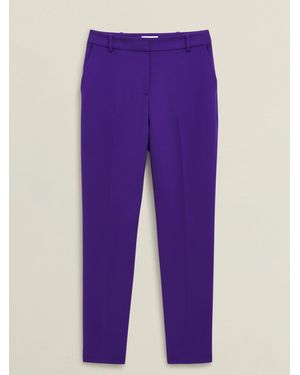 Hobbs Sami Tapered Trouser - Purple