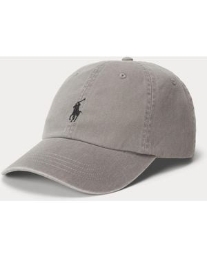 Polo Ralph Lauren Logo Embroidered Cap - Grey