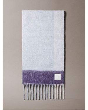 Calvin Klein Soft Warm Checkered Scarf - Multicolor