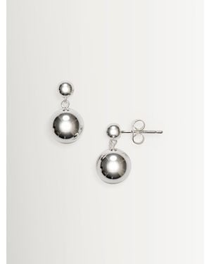 Anni Lu Anni Lu Tone Sterling Drop Earrings - Natural