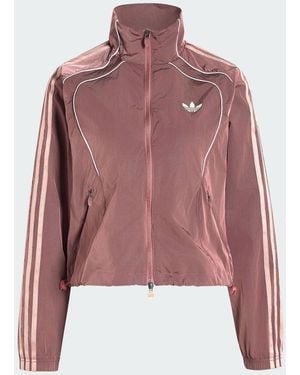 adidas Originals Burgundy Teamgeist Woven Jacket - Red