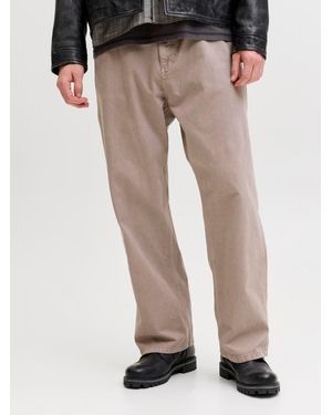 Jack & Jones Baggy Fit Alex Worker Pants - Natural