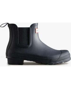 HUNTER Original Chelsea Boots - White