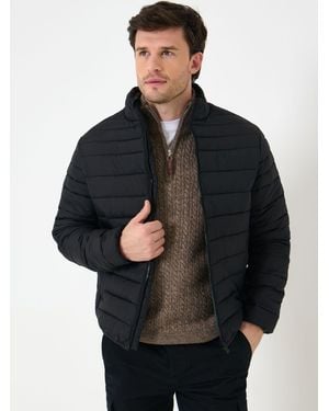 Saltwell Quilted Puffer Jacket - Black