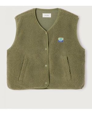 American Vintage Hoktown Gilet - Green