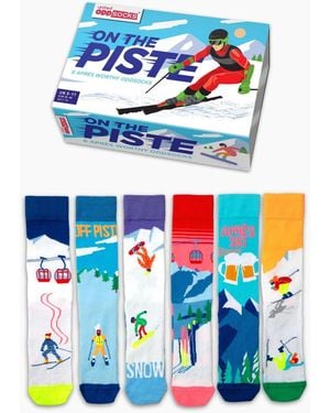 United Oddsocks United Odd Socks Ski Socks 6 Packs - Blue