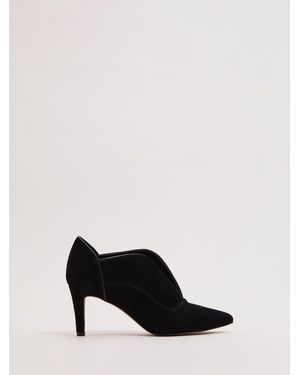 Phase Eight Split Front Boots - Black
