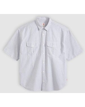 Levi's Pacifica Kurzarmhemd, Locker Geschnitten - Weiß