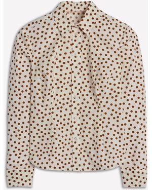 Boden Saskia Stretch Cotton Shirt - White