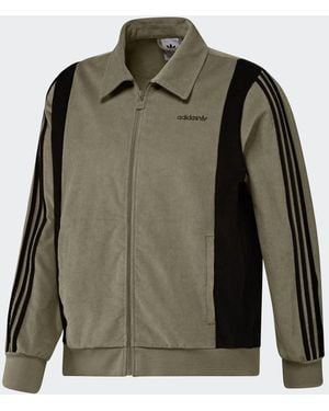 adidas Originals 100% Cotton Pro Track Top - Green