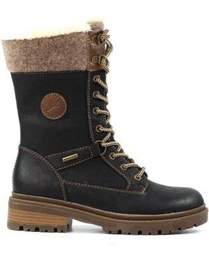 Lunar Cambridge Ice Grip Waterproof Boots - Black