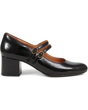 Jones Bootmaker Xanthi Heeled Mary Janes Shoes - Black