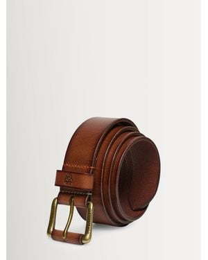Superdry Chestnut Classic Leather Belt - Brown