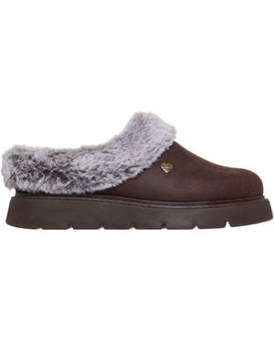 Skechers Keepsakes Lite Cozy Blend Slippers - Brown