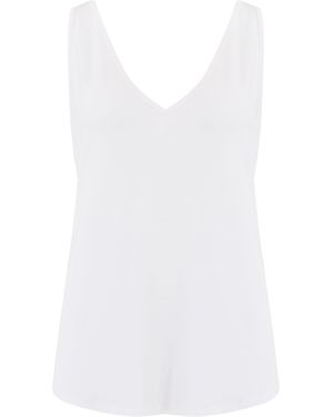 Pour Moi Sophie Fuller Bust Stretch V-Neck Vesteu 40 (Uk 12) - Weiß