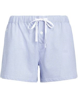 Ralph Lauren Core Knit Separate Sleep Shorts - Blue