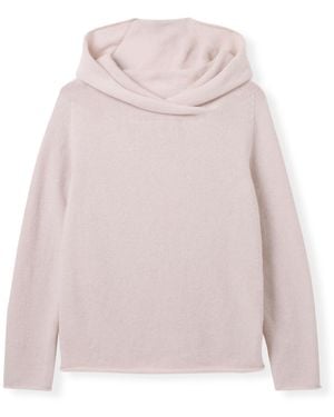Celtic & Co. Collared Slouch Sweater - Pink