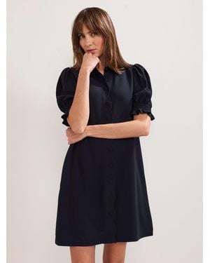 Phase Eight Candice Scallop Dress - Blue