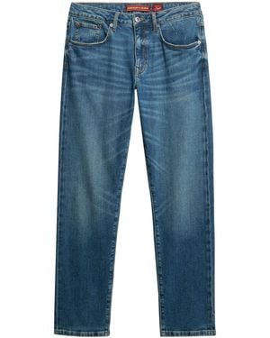 Superdry Light Vintage Slim Straight Leg Jeans - Blue