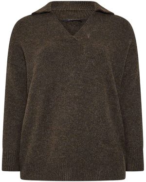 Evans Knitted Sweater - Green