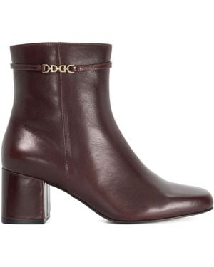 Dune Wf Oaklee Ankle Boots - Brown