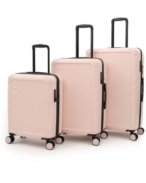 Ted Baker Avalon Offer Suitcase Set 3 Piece - Pink