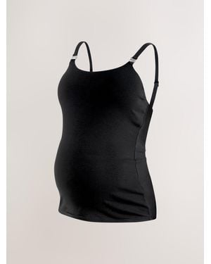 Next Nursing Maternity Anti Leak Vest - Black