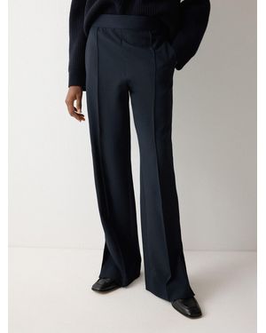 Jigsaw Bi Stretch Split Hem Sweatpants - Black