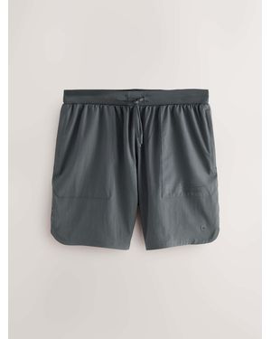 Next Slate Active Cargo Gym Training Shorts - Gray